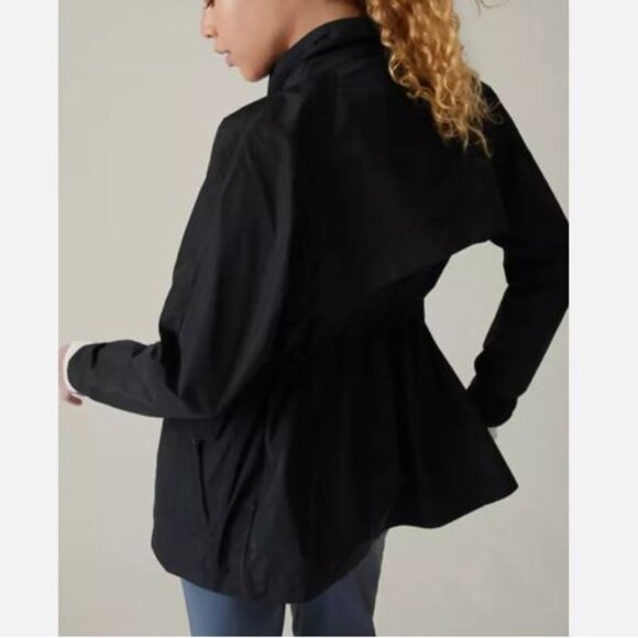 NWT ATHLETA Westerly Jacket Women Size Small Black - Picture 5 of 5